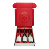 Custom Corrugated Cardboard Red Wine Gift Shipping Packaging Boxes