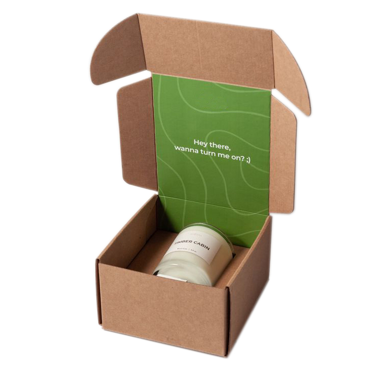Customized Candle Shipping Box with Insert