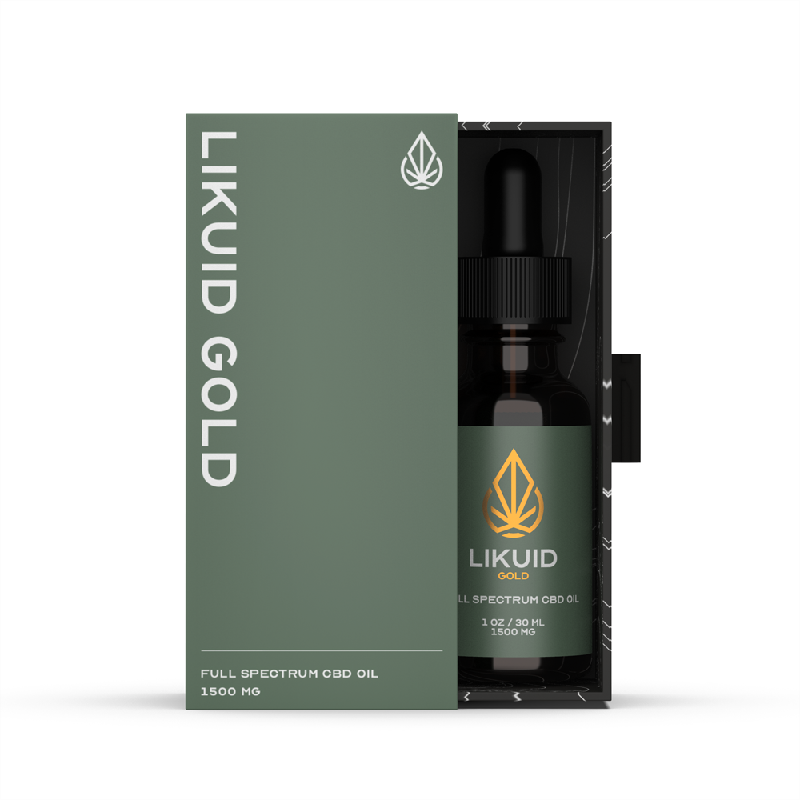 Custom CBD Oil Dropper Bottle Packaging