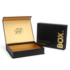 Luxury Black And Gold Packaging Box Magnetic
