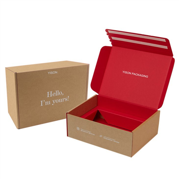 Printed Cardboard Postal Boxes Wholesale