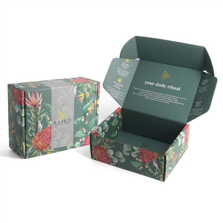 Printed Cardboard Postage Mailing Boxes