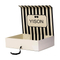 Black White Striped Box