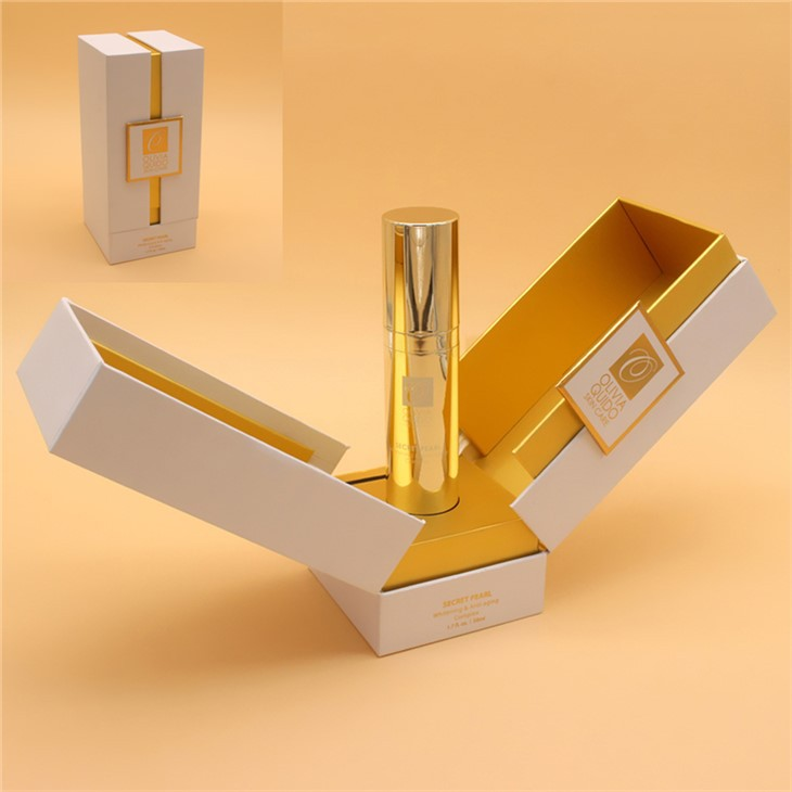 Luxury Double Door Skincare Box Packaging