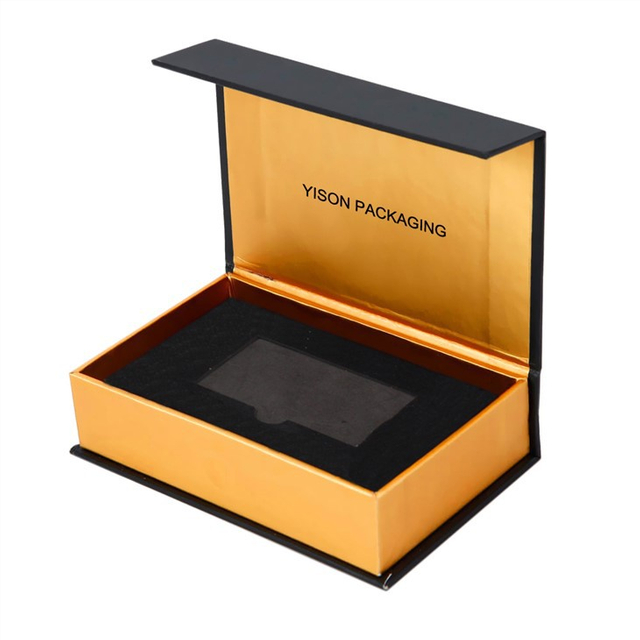 Custom Gold Boxes For Cards
