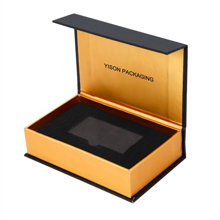 Custom Gold Boxes For Cards