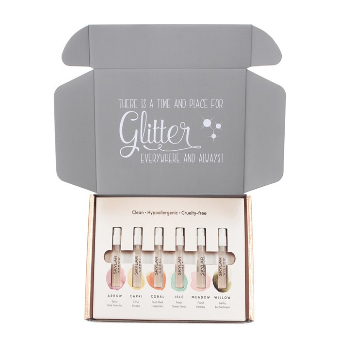Rollerball Cylinder Cylindrical Perfume Tester Shipping Box