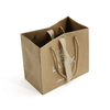 Wholesale Custom Printed Brand Logo Design Promotion Luxury Clothing Retail Gift Shopping Jewellery Paper Bag With Handle