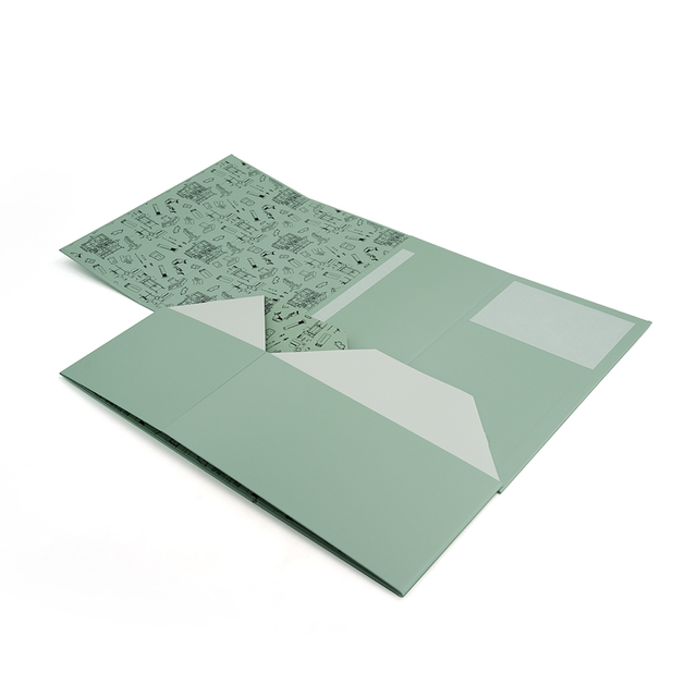 Custom Flat Pack Collapsible Rigid Magnetic Closing Box