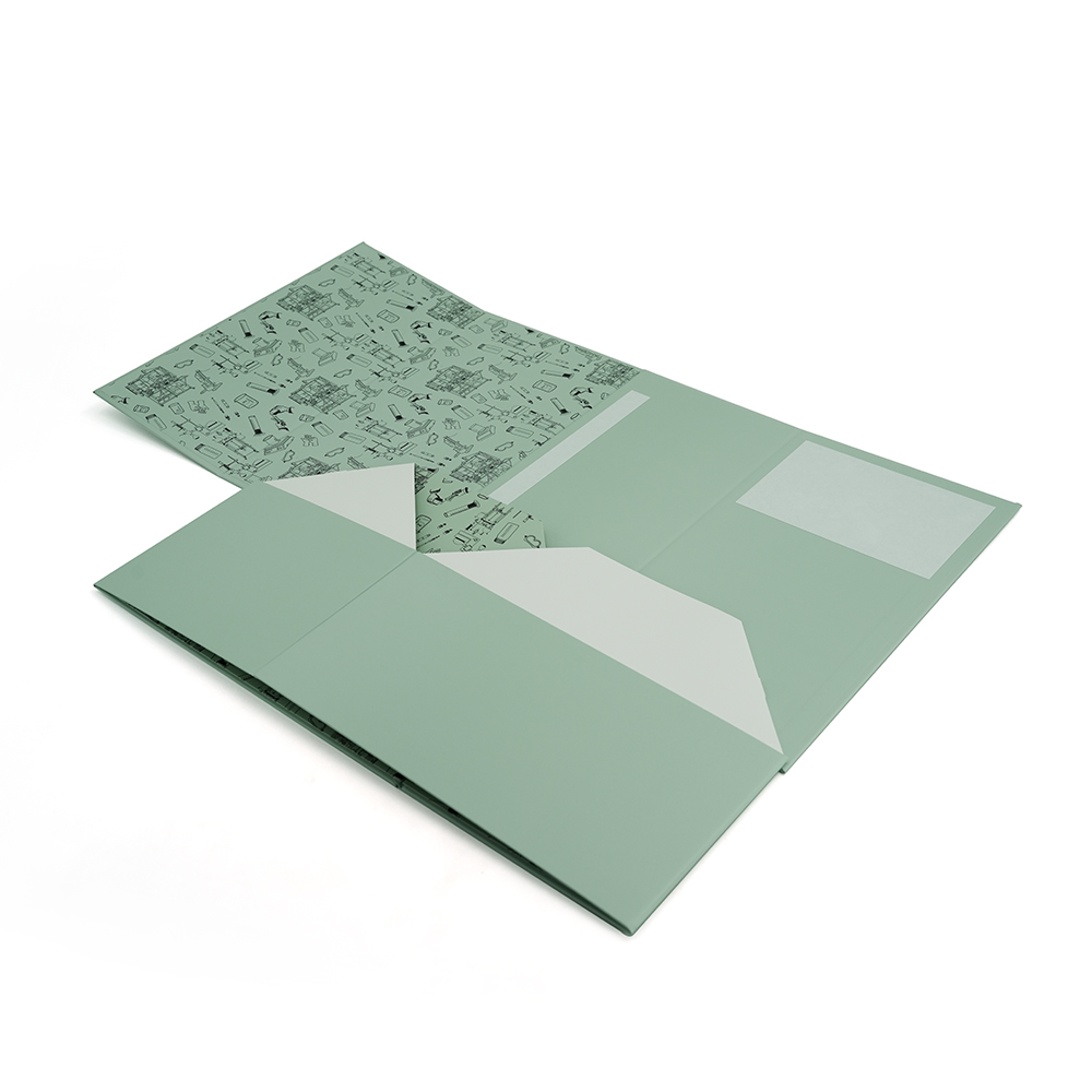 Custom Flat Pack Collapsible Rigid Magnetic Closing Box