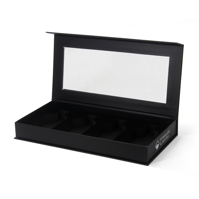 Custom Wine Bottle Gift Boxes with Window