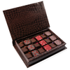 Custom Luxury Crocodile Pattern Faux Book Chocolate Gift Boxes