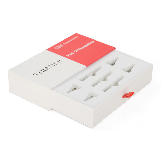 Custom Rigid Slide‑out Drawer Box for Ampoule Cosmetic Kit