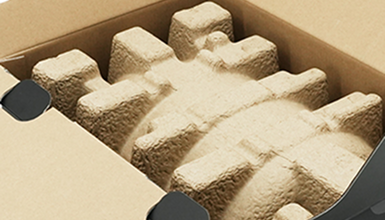 8. Molded Pulp Tray(Eco pulp molded, degradable, for eco-friendly brand packaging.) 1