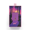 Custom Rigid Flip Perfume Box, Luxury Fragrance Packaging with EVA Insert