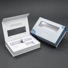 Custom White Rigid Flip Top Injection Peptide Pen Packaging Box With Window