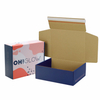 Custom Kraft Peel‑and‑Seal Mailer Box with Printed Red Interior for Handbag Packaging