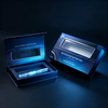 Custom White Rigid Flip Top Injection Peptide Pen Packaging Box With Window