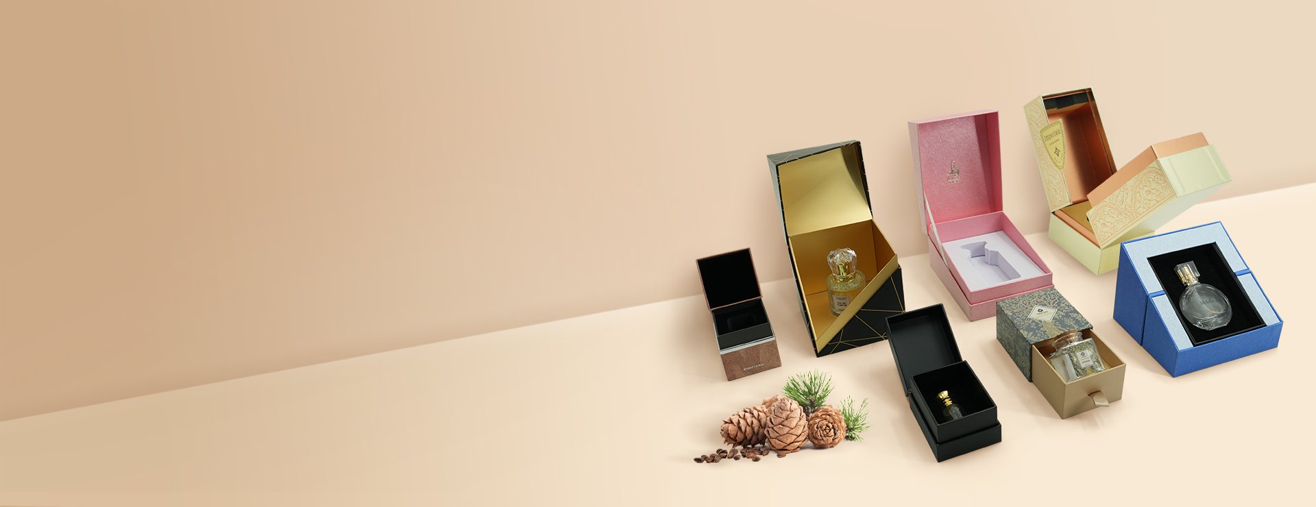 paper box and paper bag