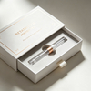 Custom White Rigid Flip Top Injection Peptide Pen Packaging Box With Window